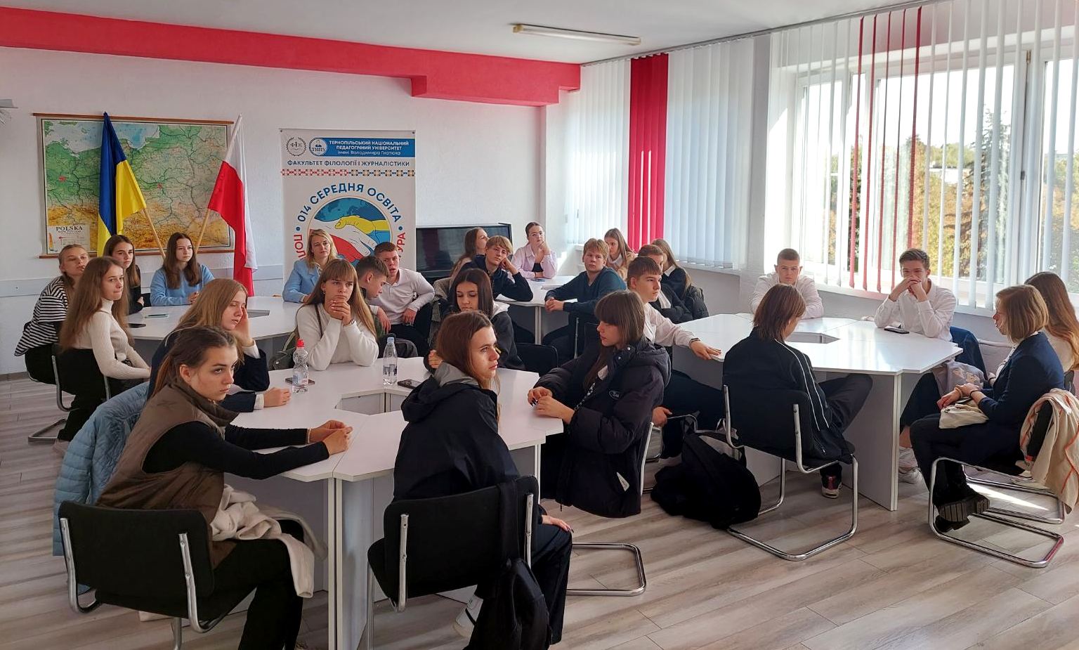 На факультет філології і журналістики ТНПУ завітали учні ТЗОШ №6